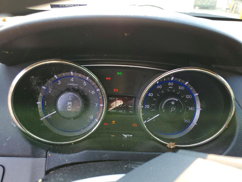 2012 Hyundai Sonata VIN 5NPEB4AC7CH376153 COPART salvage auction — FRONT END, Co - Salvage Title, sold $1,150 on 2026-08-20 (photo 9)