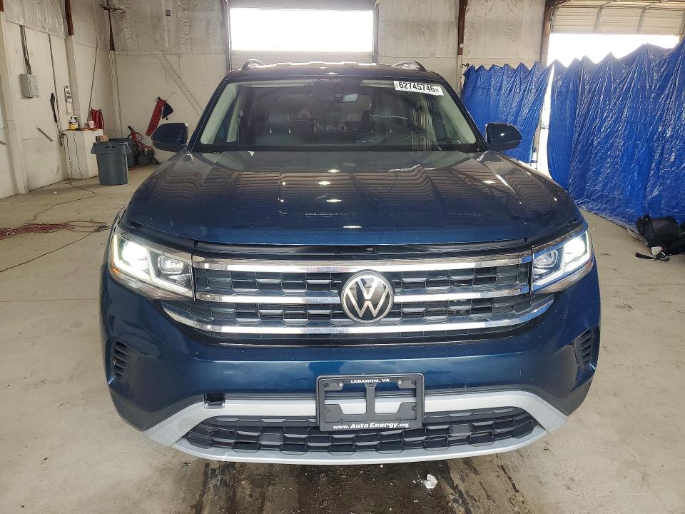 2021 Volkswagen Atlas VIN 1V2LP2CA9MC601967 COPART salvage auction — MINOR DENT/SCRATCHES, Va - Certificate Of Title, sold $10,500 on 2026-08-17 (photo 5)