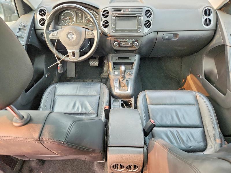 2012 Volkswagen Tiguan VIN WVGBV7AXXCW000583 COPART salvage auction — FRONT END, Ma - Cert Of Title-Reconstrctd Coll, sold $125 on 2026-07-22 (photo 8)