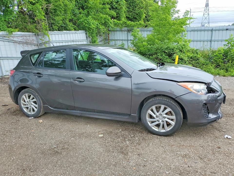 2012 Mazda 3 VIN JM1BL1L73C1571723 COPART salvage auction — UNDERCARRIAGE, ON - PERMIT NO BRAND - UNFIT, sold $400 on 2026-07-21 (photo 4)