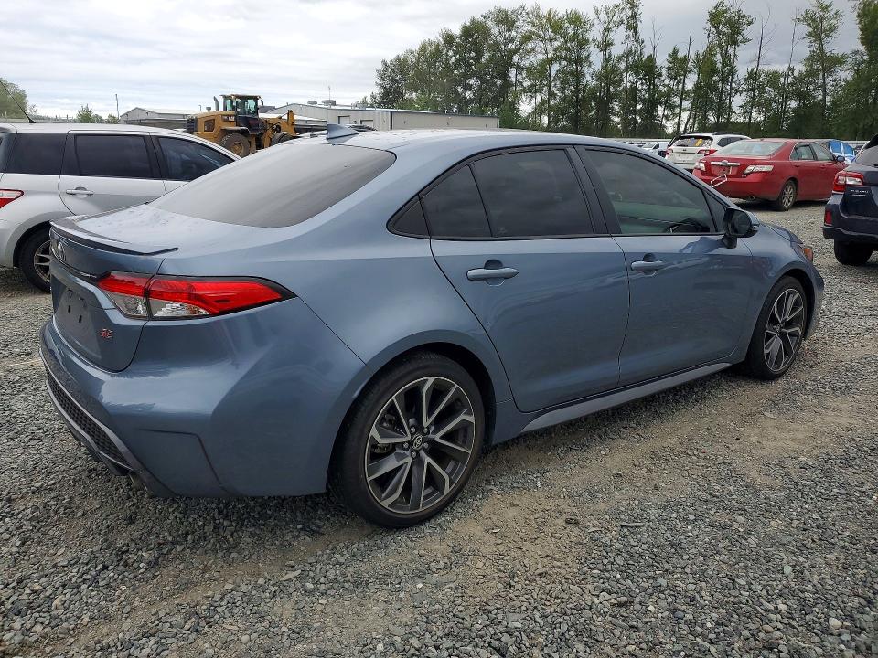 2020 Toyota Corolla VIN 5YFP4RCE7LP047356 COPART salvage auction — MECHANICAL, WA - BILL OF SALE, sold $2,600 on 2026-07-27 (photo 3)