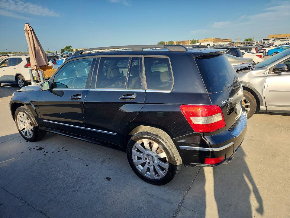 2012 Mercedes-benz Glk-klasse VIN WDCGG5GB0CF769866 COPART salvage auction — NORMAL WEAR, TX - CERTIFICATE OF TITLE, sold $325 on 2026-07-27 (photo 2)