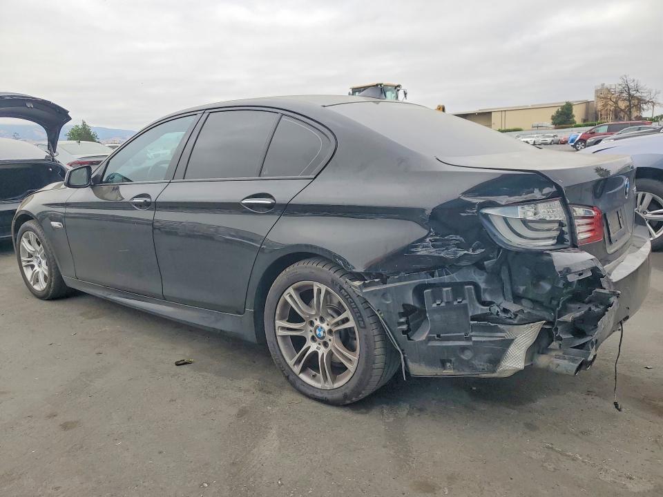 2011 BMW 5er VIN WBAFR1C50BC741079 COPART salvage auction — REAR END, Ca - Salvage Certificate, sold $60 on 2026-07-16 (photo 2)