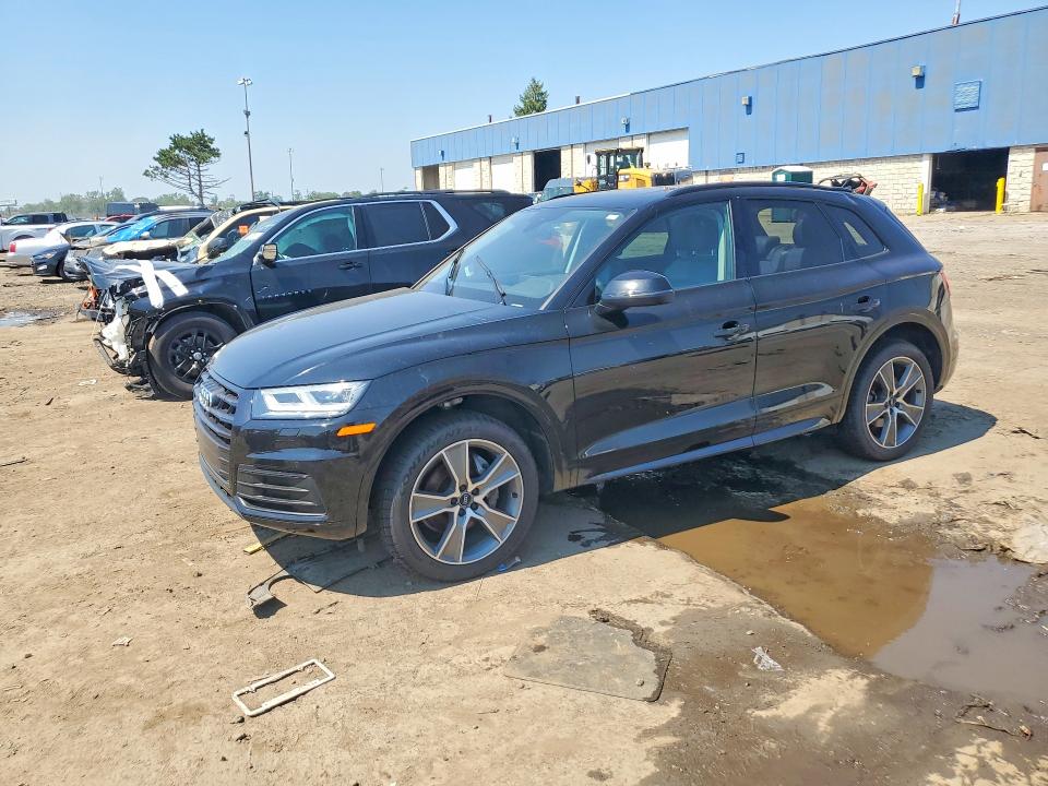 2020 Audi Q5 VIN WA1BNAFY4L2067197 COPART salvage auction — REAR END, Mi - Certificate Of Title, sold $7,200 on 2026-07-17 (photo 1)