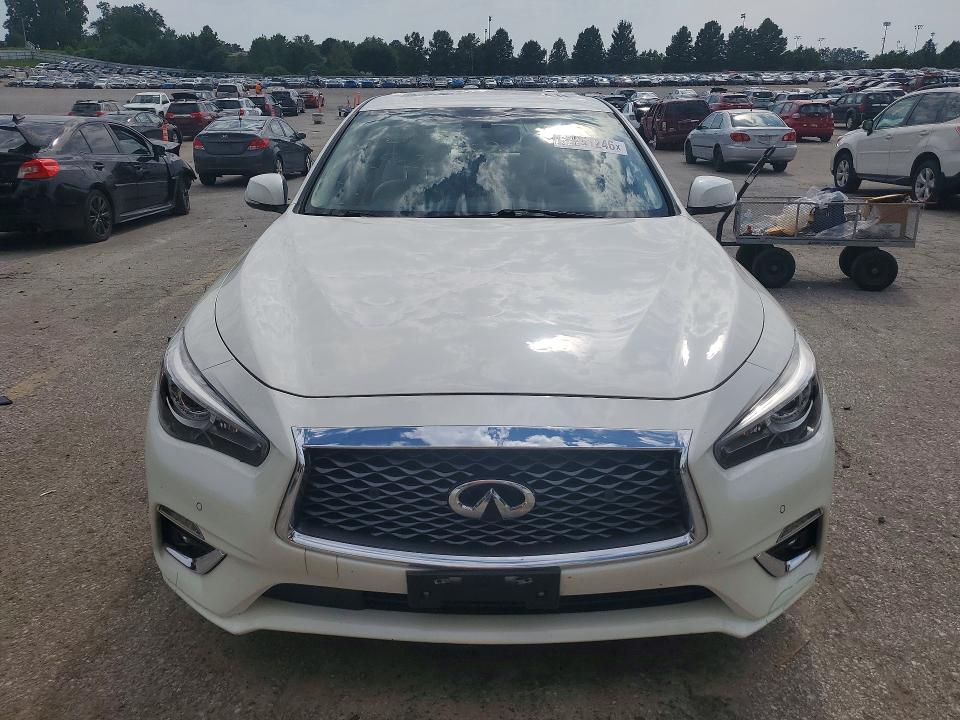 2019 Infiniti Q50 VIN JN1EV7AR0KM551105 COPART salvage auction — VANDALISM, Mo - Salvage Certificate Of Title, sold $9,200 on 2026-08-14 (photo 5)
