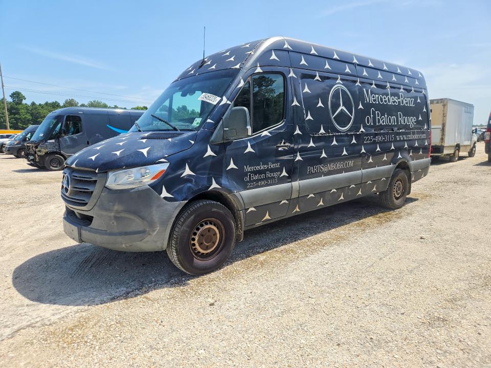 2019 Mercedes-benz Sprinter VIN WD4PF1CD3KP181113 COPART salvage auction — REAR END, La - Cert Of Title-Salvage, sold $4,100 on 2026-07-31 (photo 1)