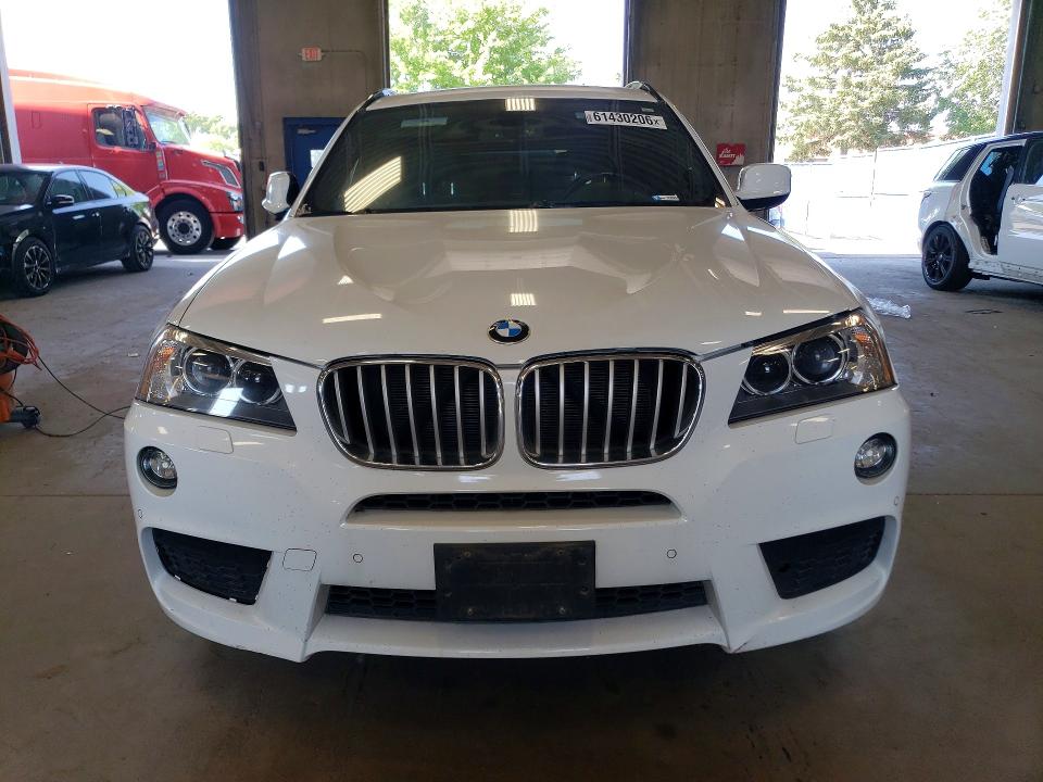 2013 BMW X3 VIN 5UXWX7C59DL979851 COPART salvage auction — MECHANICAL, MN - CERT OF TITLE-SALVAGE, sold $600 on 2026-07-28 (photo 5)