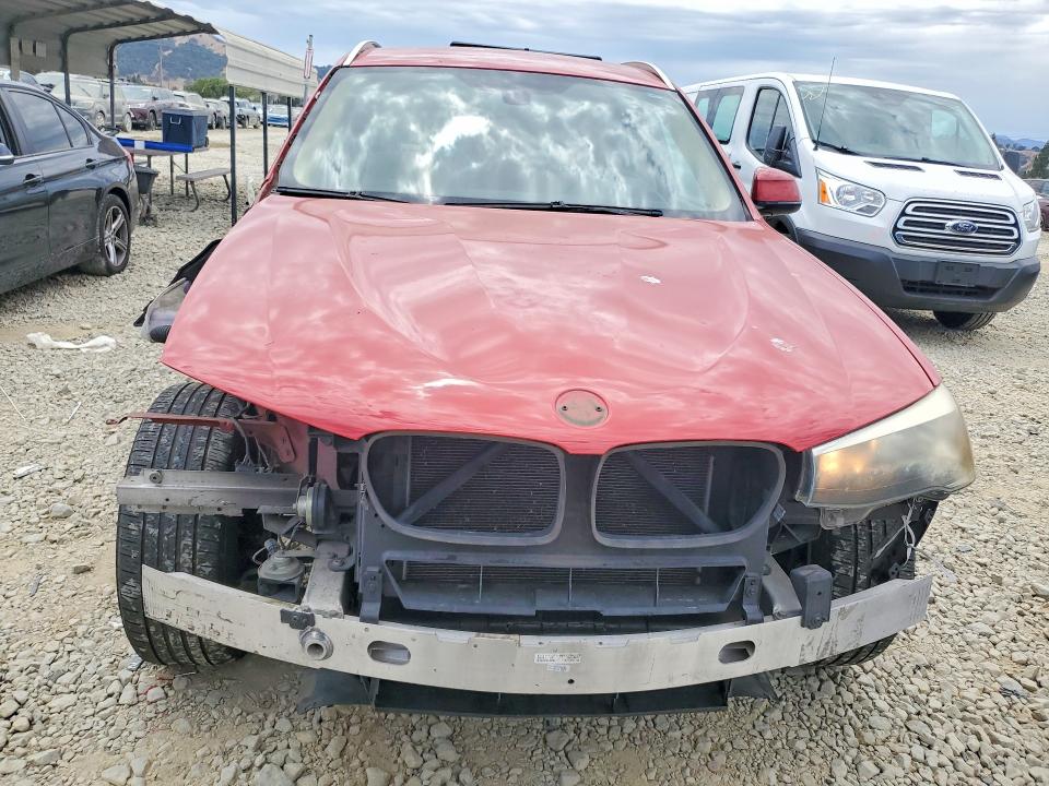 2016 BMW X3 VIN 5UXWX9C58G0D63546 COPART salvage auction — FRONT END, CA - SALVAGE CERTIFICATE, sold $1,750 on 2026-07-28 (photo 5)