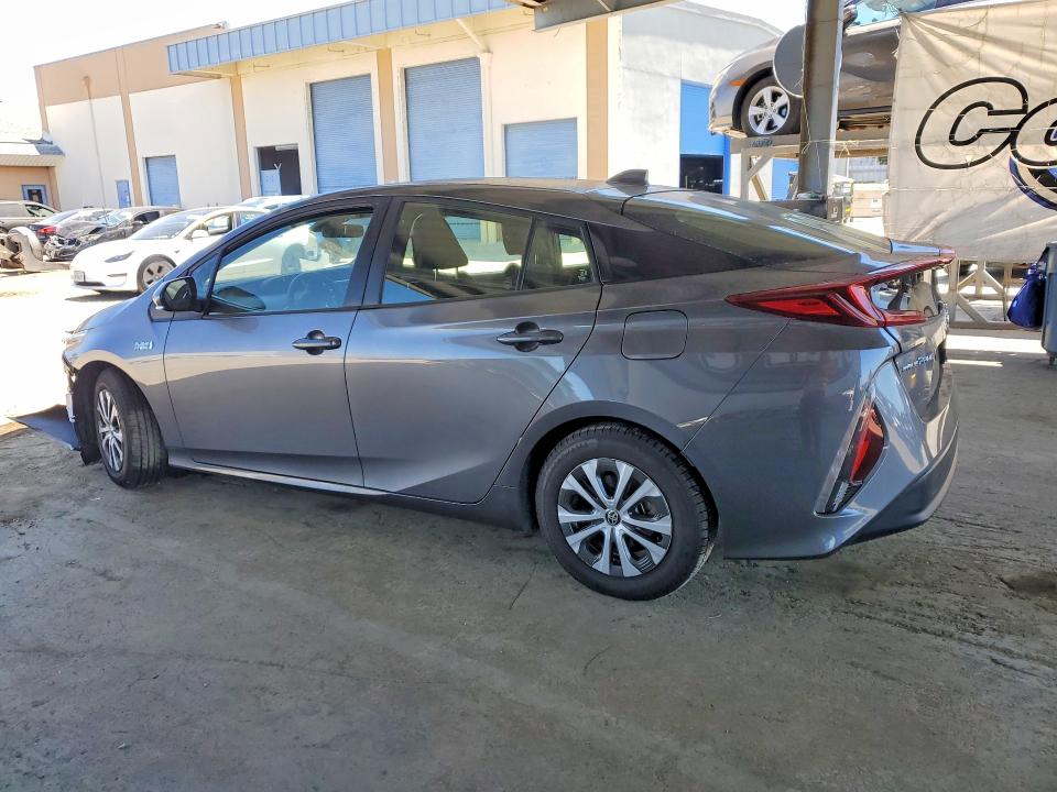 2022 Toyota Prius prime VIN JTDKAMFP1N3219427 COPART salvage auction — FRONT END, CA - SALVAGE CERTIFICATE, sold $3,600 on 2026-07-21 (photo 2)
