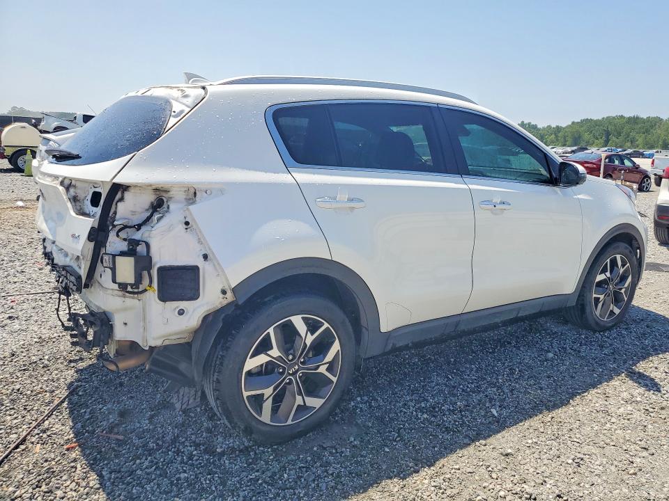 2020 Kia Sportage VIN KNDPN3AC7L7798227 COPART salvage auction — REAR END, Sc - Cert Of Title-Salvage, sold $225 on 2026-07-29 (photo 3)