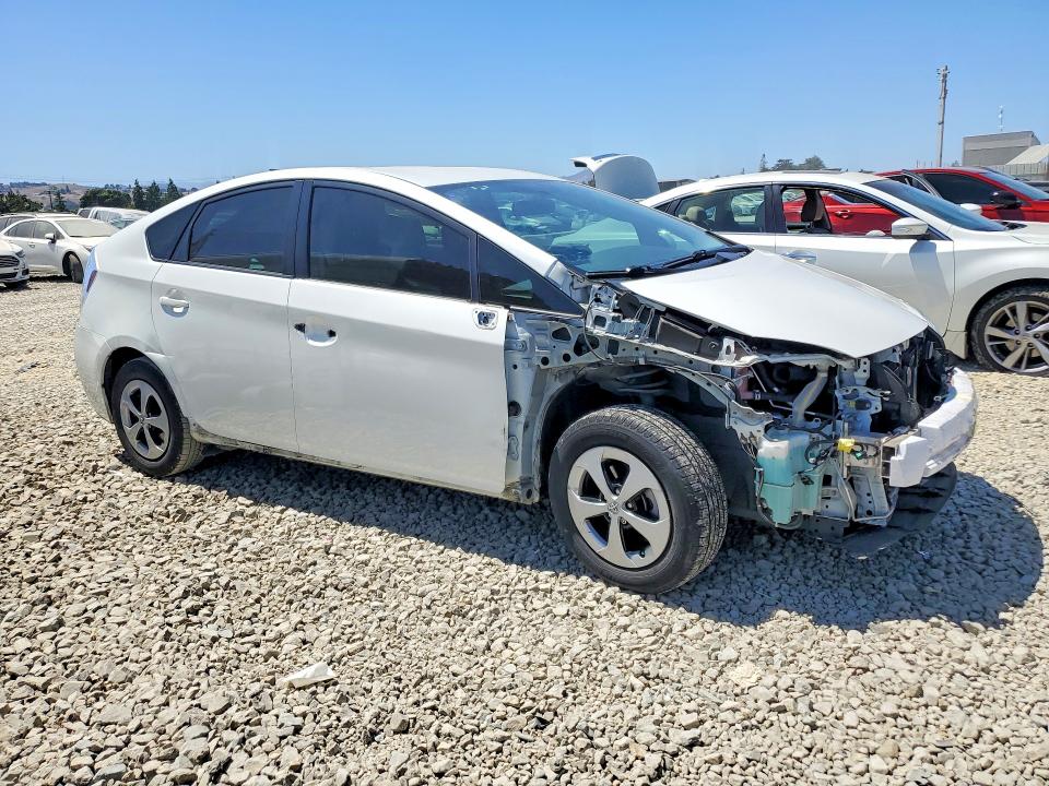2015 Toyota Prius VIN JTDKN3DU0F0480946 COPART salvage auction — FRONT END, CA - SALVAGE CERTIFICATE, sold $3,200 on 2026-07-21 (photo 4)