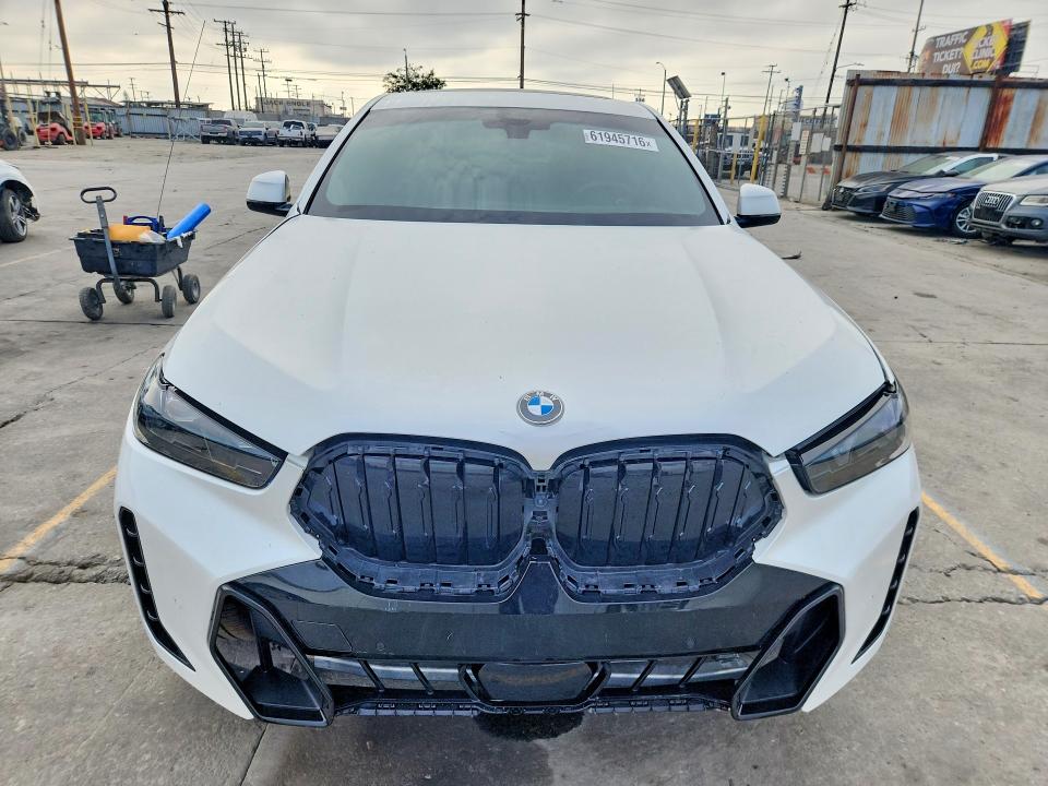 2024 BMW X6 VIN 5UX33EX06R9U92371 COPART salvage auction — FRONT END, FL - DIS/DLR/EXP ONLY CLEAN TITLE, sold $38,250 on 2026-07-27 (photo 5)