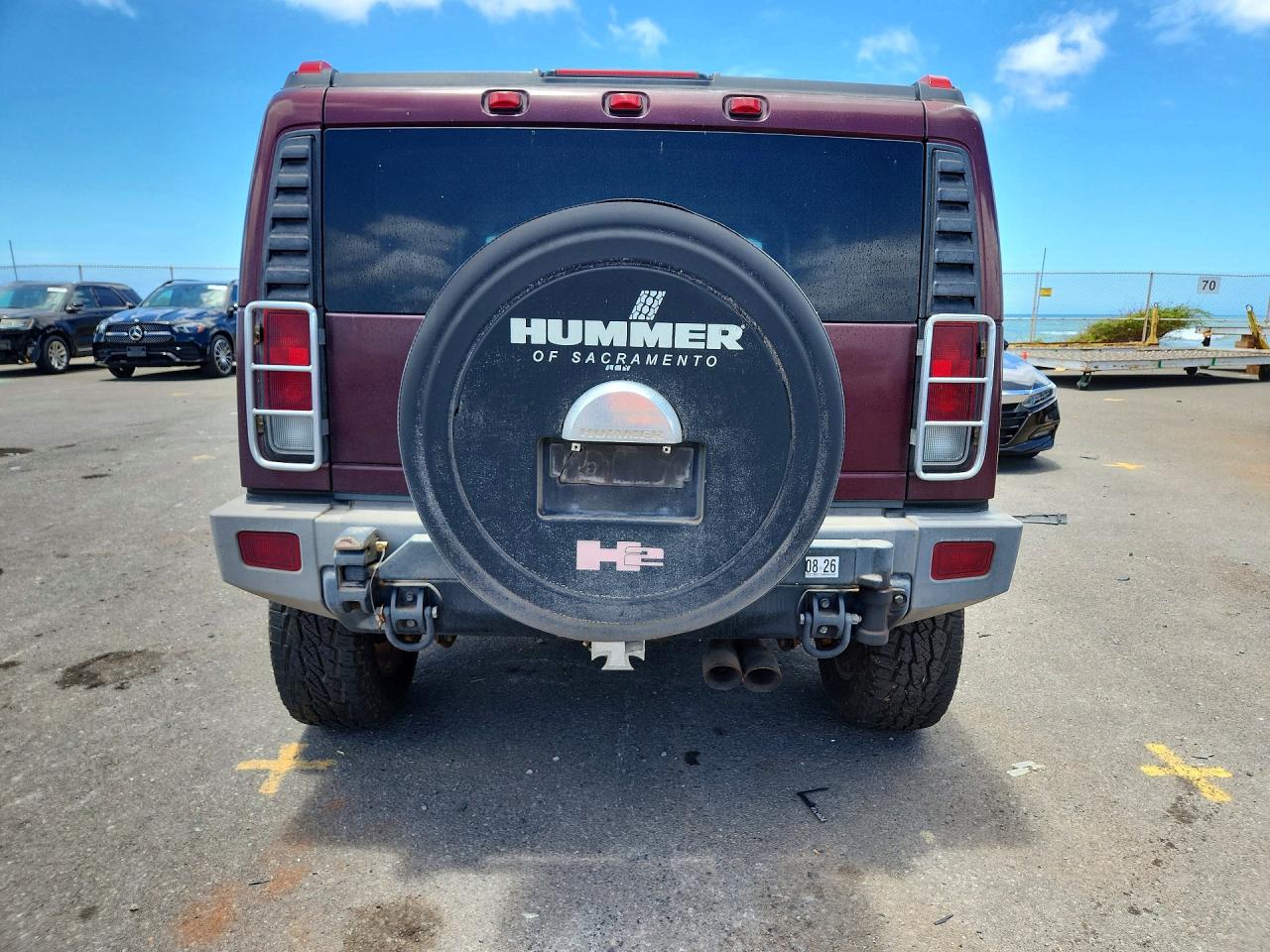 2006 Hummer H2 VIN 5GRGN23U86H105260 COPART salvage auction — Minor Dent/Scratches, HI - CERTIFICATE OF TITLE, sold $2,500 on 2026-09-18 (photo 6)