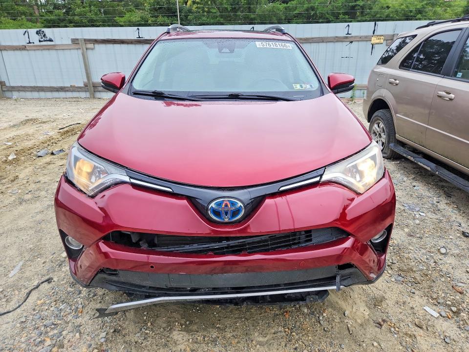 2018 Toyota Rav 4 VIN JTMRJREV7JD215172 COPART salvage auction — REAR END, Md - Cert Of Salvage > 75% Damage, sold $4,200 on 2026-07-14 (photo 5)