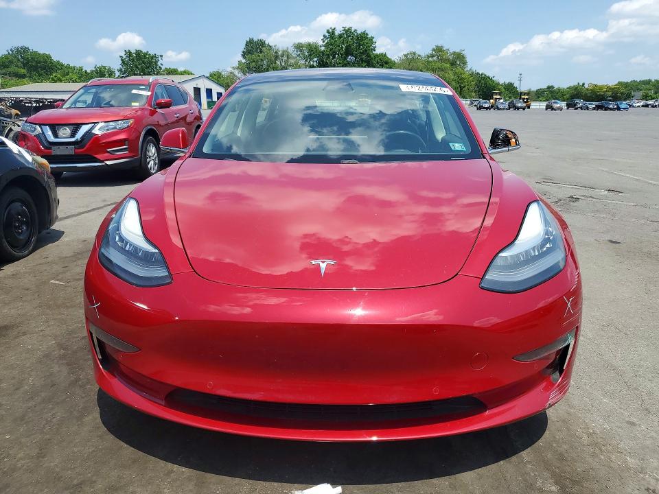 2018 Tesla Model 3 VIN 5YJ3E1EA1JF102741 COPART salvage auction — MINOR DENT/SCRATCHES, Pa - Certificate Of Salvage, sold $5,700 on 2026-07-21 (photo 5)