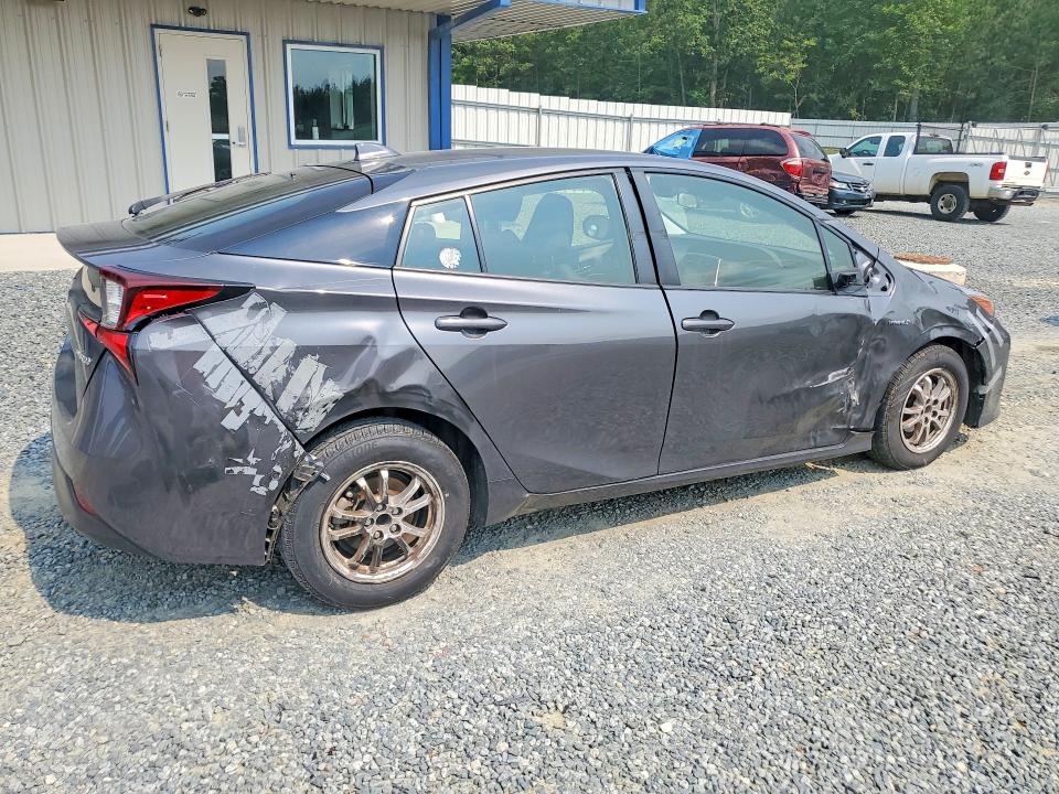 2022 Toyota Prius VIN JTDKAMFU5N3185515 COPART salvage auction — SIDE, Salvage Title, sold $7,600 on 2026-08-20 (photo 3)