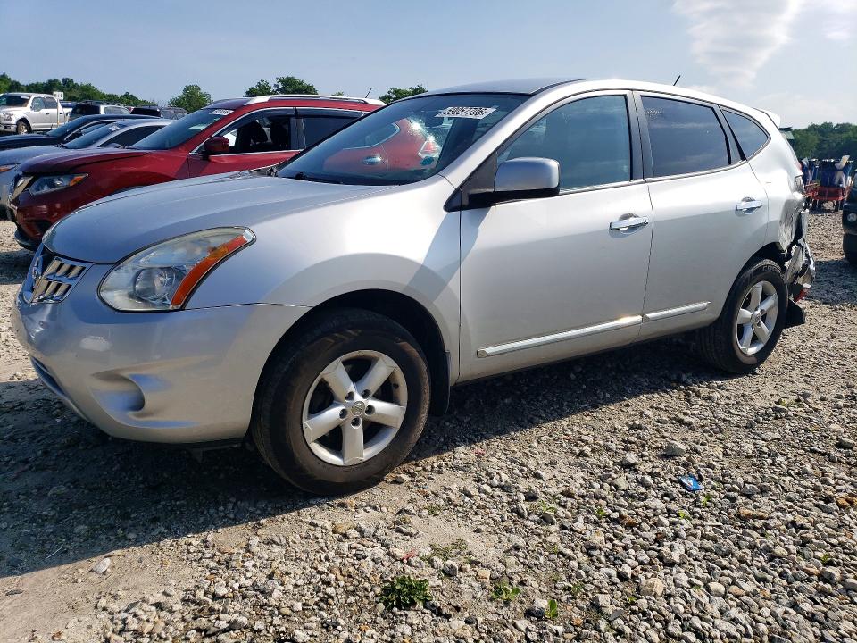 2013 Nissan Rogue VIN JN8AS5MV9DW630303 COPART salvage auction — REAR END, MA - CERT OF TITLE-SALVAGE, sold $625 on 2026-07-22 (photo 1)