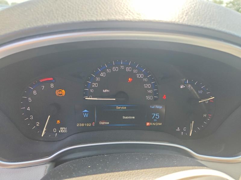 2016 Cadillac Srx VIN 3GYFNBE39GS505767 COPART salvage auction — FRONT END, Il - Salvage Certificate, sold $175 on 2026-08-03 (photo 9)