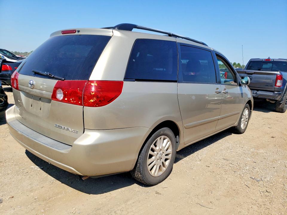 2008 Toyota Sienna VIN 5TDZK22C18S205372 COPART salvage auction — NORMAL WEAR, IL - CERTIFICATE OF TITLE, sold $300 on 2026-07-19 (photo 3)