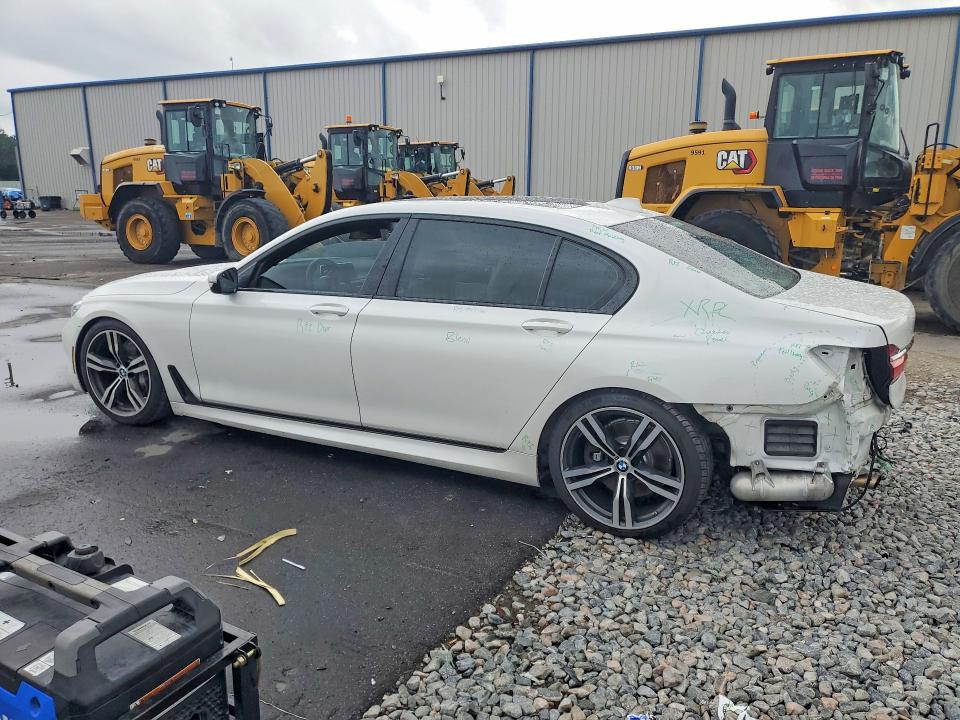 2019 BMW 7er VIN WBA7E2C55KB218281 COPART salvage auction — REAR END, Fl - Cert Of Title Slvg Rebuildable, sold $12,500 on 2026-08-03 (photo 2)
