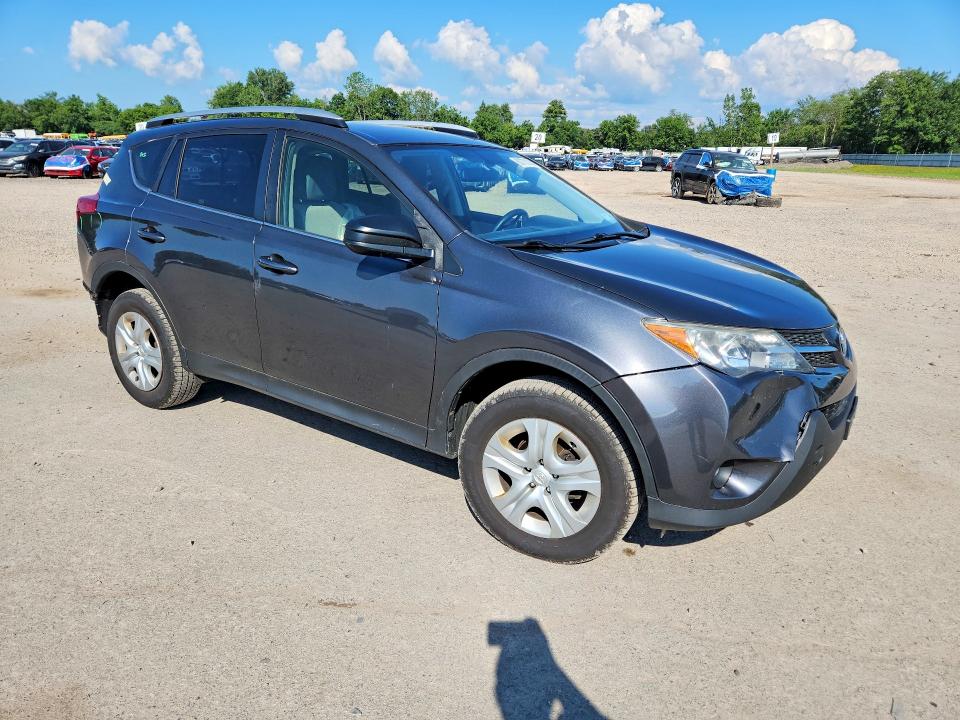 2015 Toyota Rav 4 VIN JTMBFREV9FD117108 COPART salvage auction — REAR END, Ny - Mv-907A Salvage Certificate, sold $500 on 2026-07-29 (photo 4)