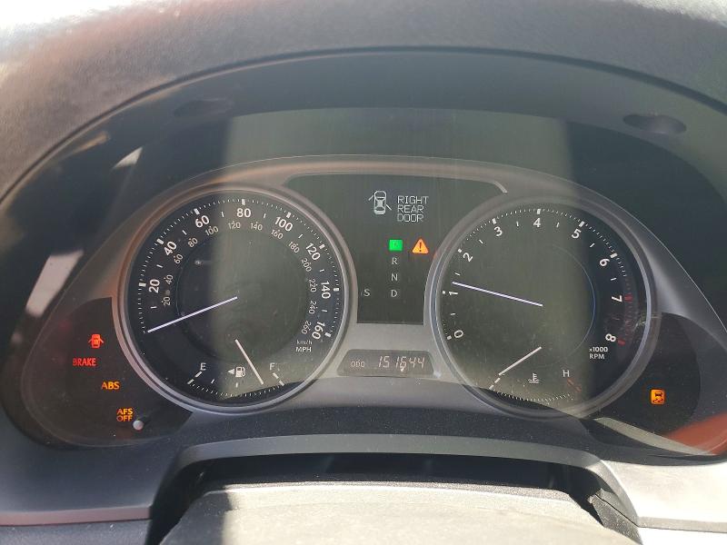 2007 Lexus Is 250 VIN JTHCK262975008203 COPART salvage auction — FRONT END, Ca - Salvage Certificate, sold $825 on 2026-07-23 (photo 9)