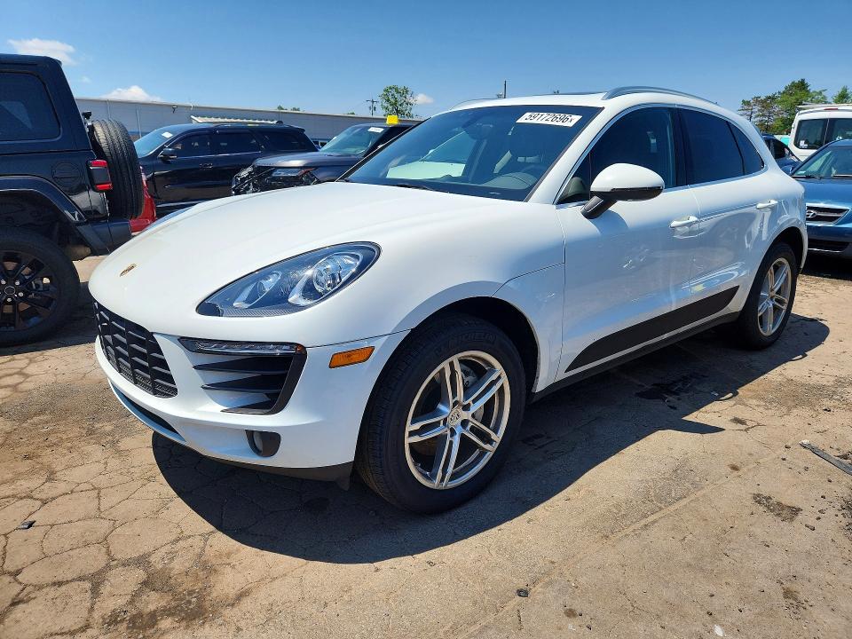 2016 Porsche Macan VIN WP1AB2A50GLB45339 COPART salvage auction — REAR END, Ct - Cert Of Title-Salvage, sold $8,300 on 2026-07-14 (photo 1)