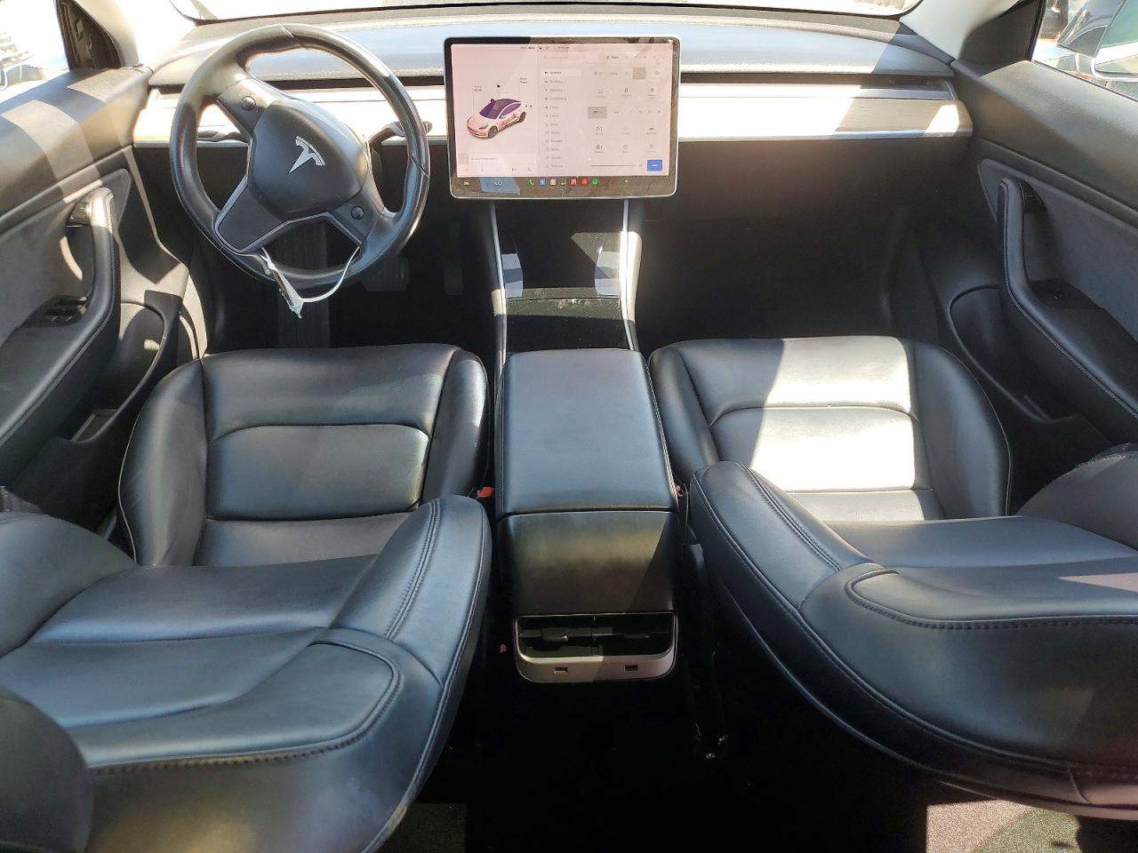 2018 Tesla Model 3 VIN 5YJ3E1EA3JF158213 COPART salvage auction — Front End, CA - SALVAGE CERTIFICATE, sold $4,000 on 2026-07-10 (photo 8)