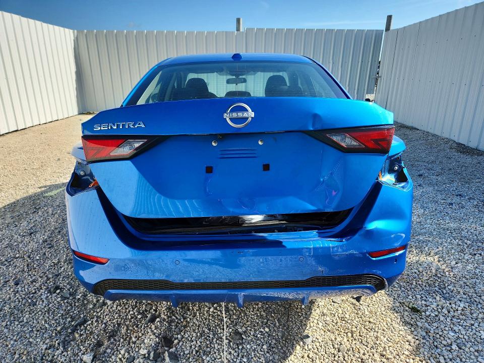 2025 Nissan Sentra VIN 3N1AB8CV1SY381860 COPART salvage auction — REAR END, FL - CERTIFICATE OF TITLE (P), sold $12,300 on 2026-07-22 (photo 6)