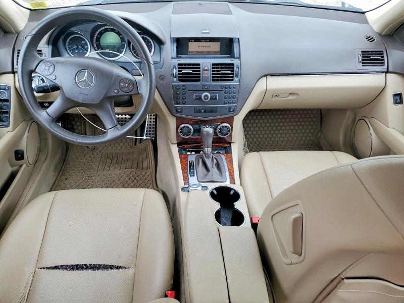 2011 Mercedes-benz C class VIN WDDGF8BB6BR153156 COPART salvage auction — MINOR DENT/SCRATCHES, NY - MV-907A SALVAGE CERTIFICATE, sold $675 on 2026-08-03 (photo 8)