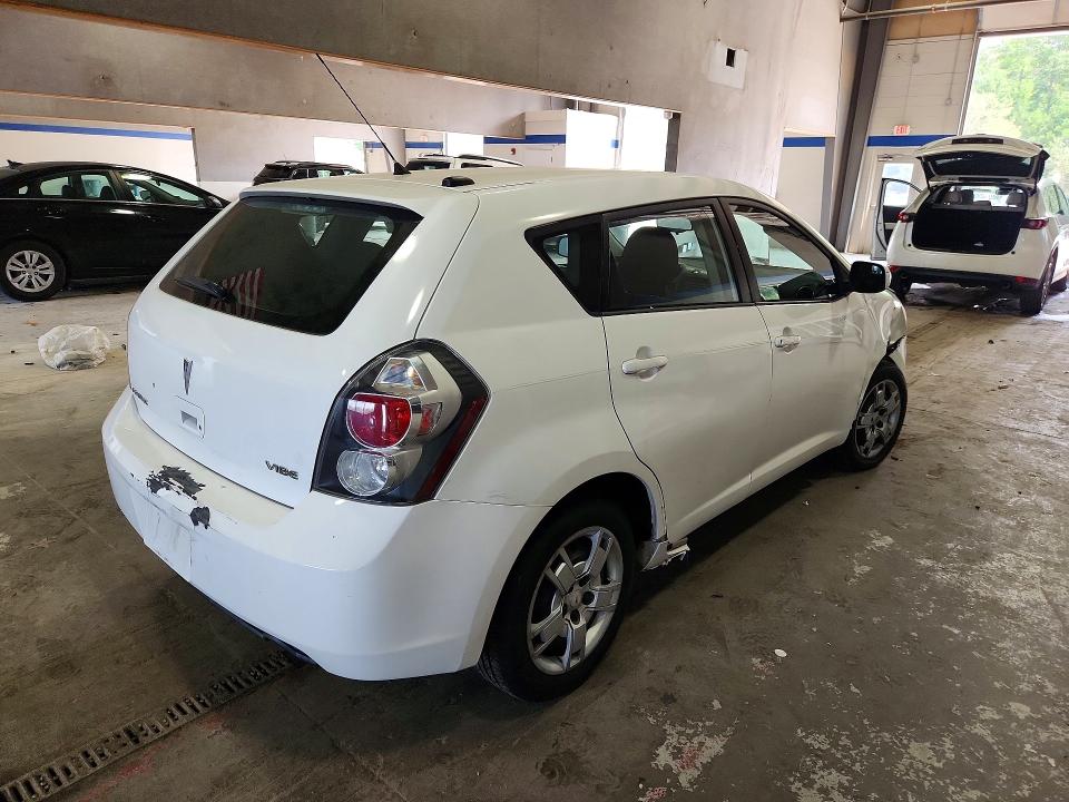 2009 Pontiac Vibe VIN 5Y2SP67089Z460738 COPART salvage auction — FRONT END, VA - CERT OF TITLE - SALVAGE, sold $450 on 2026-07-24 (photo 3)