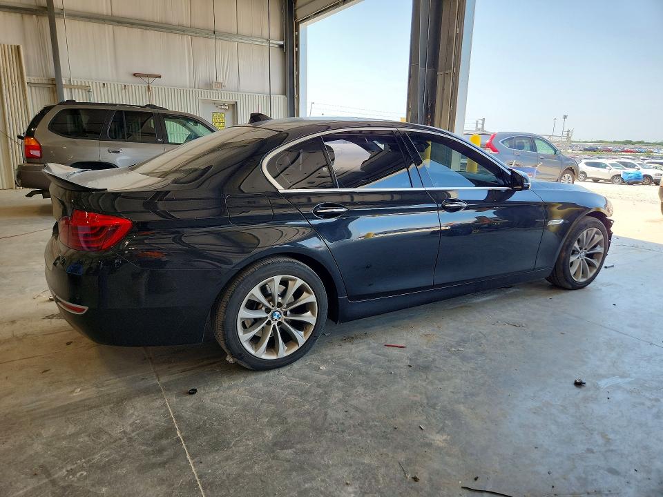 2014 BMW 5er VIN WBA5A7C58ED616237 COPART salvage auction — FRONT END, Salvage Title, sold $725 on 2026-07-28 (photo 3)