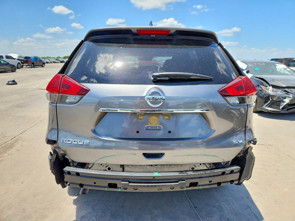 2019 Nissan Rogue VIN JN8AT2MT5KW253346 COPART salvage auction — REAR END, Tx - Salvage Vehicle Title, sold $3,650 on 2026-07-06 (photo 6)
