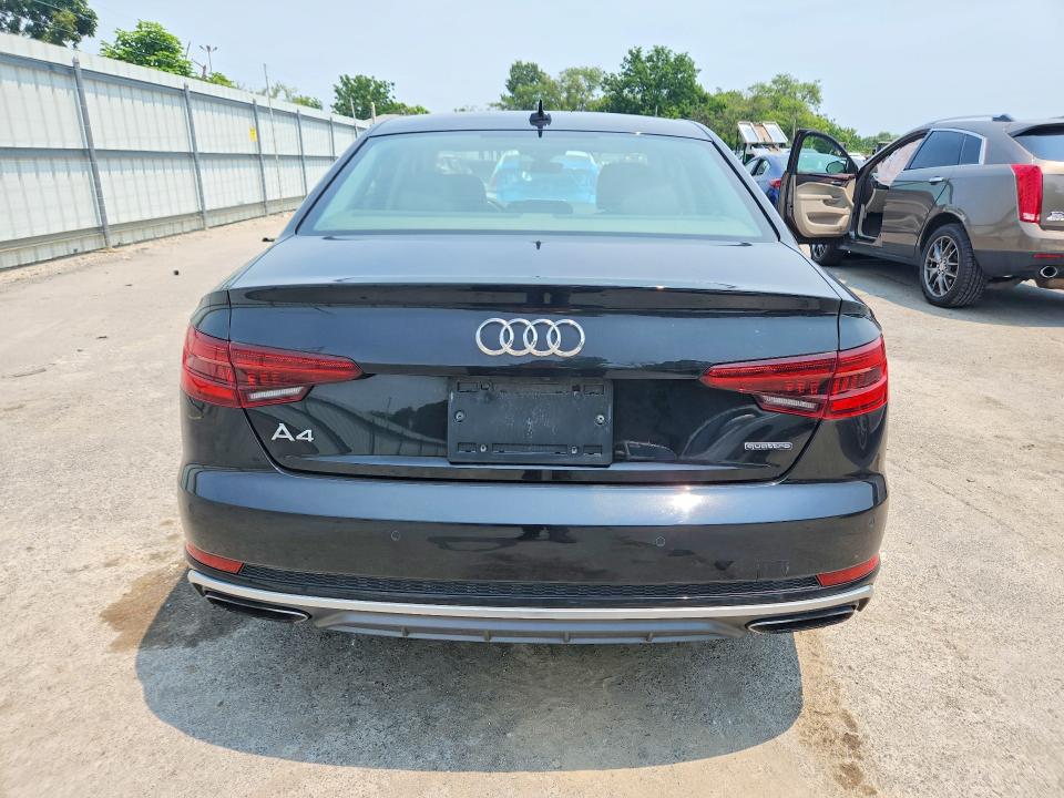 2019 Audi A4 VIN WAUENAF47KN002791 COPART salvage auction — FRONT END, Nj - Cert Of Title-Salvage, sold $1,600 on 2026-07-23 (photo 6)