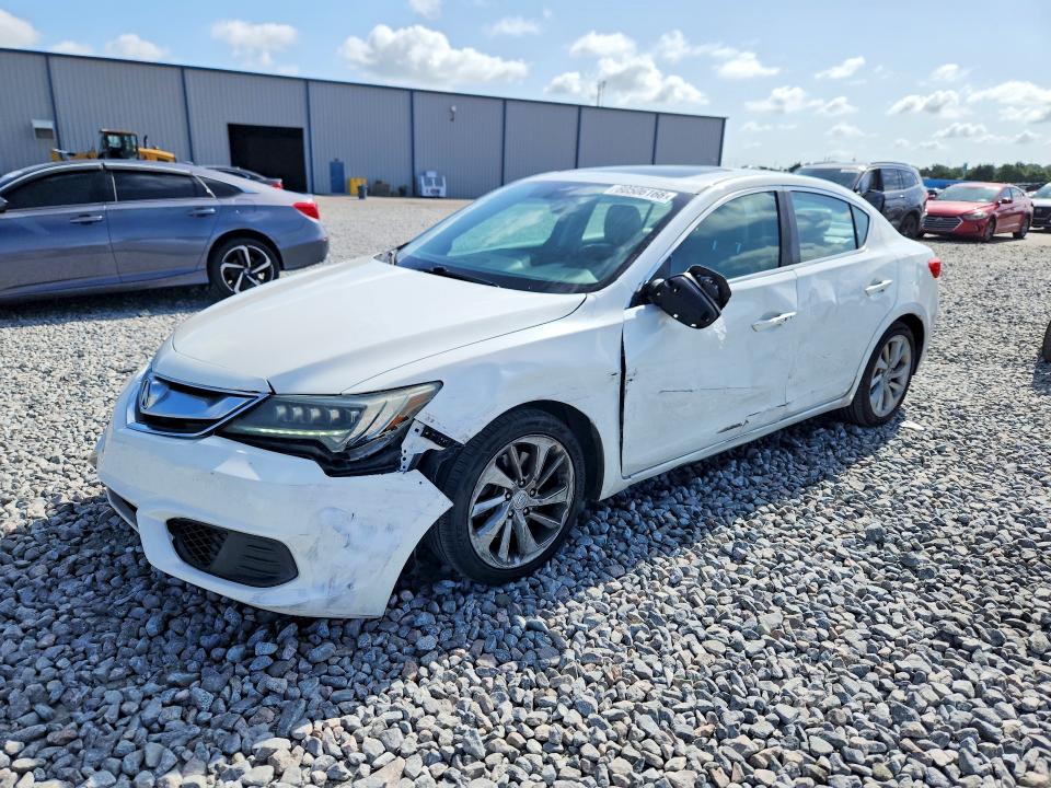 2017 Acura Ilx VIN 19UDE2F72HA004884 COPART salvage auction — FRONT END, FL - CERT OF TTL-REBUILT&SLVG RBLD, sold $1,750 on 2026-07-28 (photo 1)