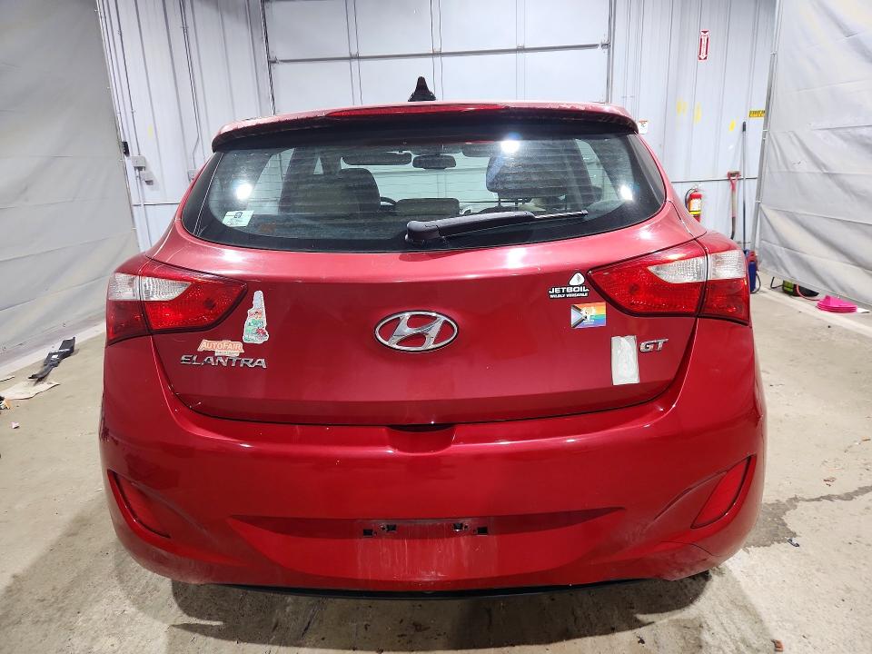 2013 Hyundai Elantra VIN KMHD35LE6DU151657 COPART salvage auction — MECHANICAL, Nh - Certificate Of Title, sold $90 on 2026-07-28 (photo 6)