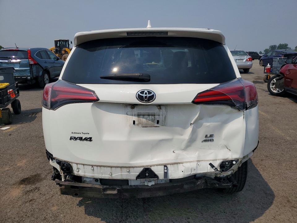2018 Toyota Rav 4 VIN JTMBFREV0JJ200193 COPART salvage auction — REAR END, Pa - Certificate Of Salvage, sold $6,000 on 2026-07-28 (photo 6)