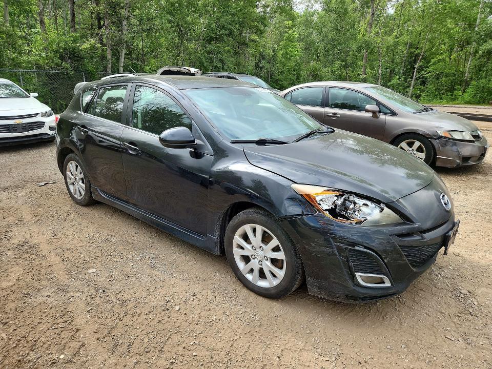 2011 Mazda 3 VIN JM1BL1L54B1381751 COPART salvage auction — FRONT END, ON - PERMIT NO BRAND - UNFIT, sold $300 on 2026-07-23 (photo 4)