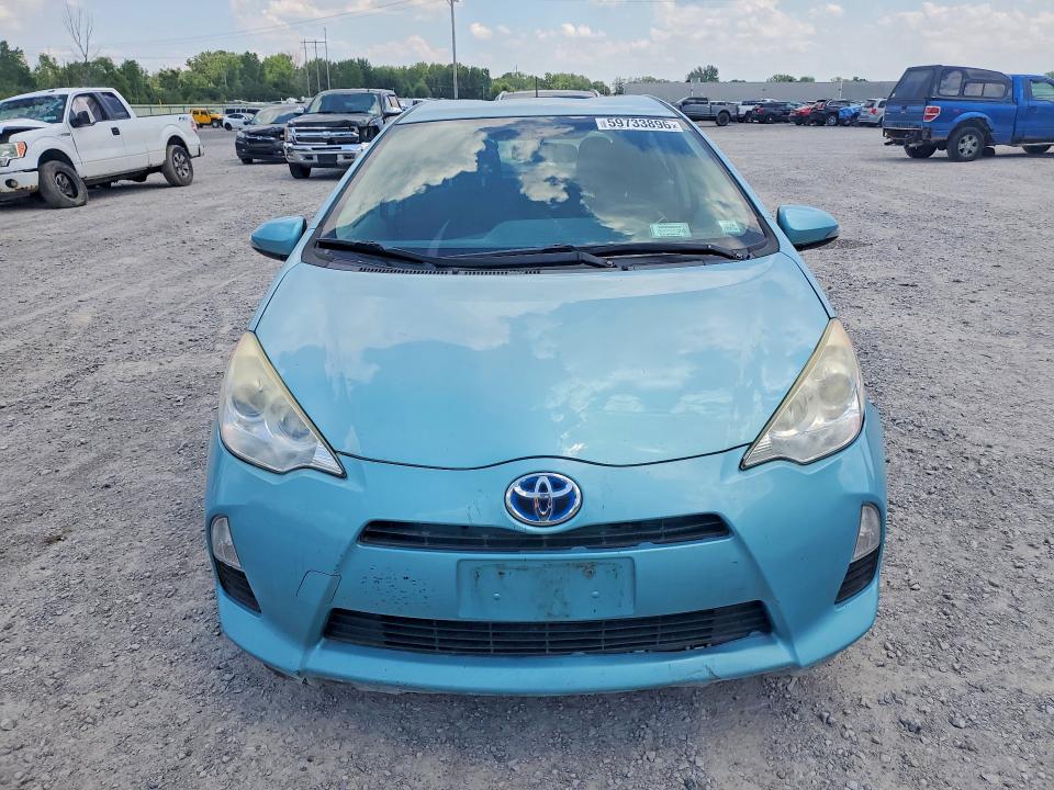 2014 Toyota Prius c VIN JTDKDTB34E1079597 COPART salvage auction — NORMAL WEAR, Ny - Certificate Of Title, sold $1,150 on 2026-07-20 (photo 5)