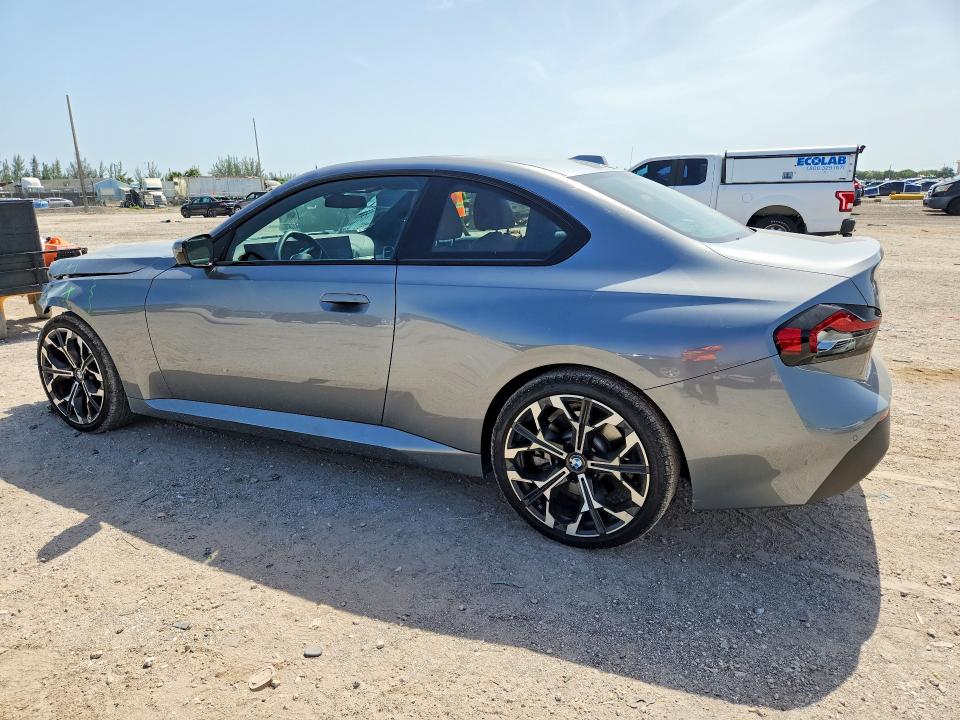 2025 BMW 2er VIN 3MW23CM02S8F38779 COPART salvage auction — FRONT END, Fl - Cert Of Title Slvg Rebuildable, sold $11,600 on 2026-08-13 (photo 2)