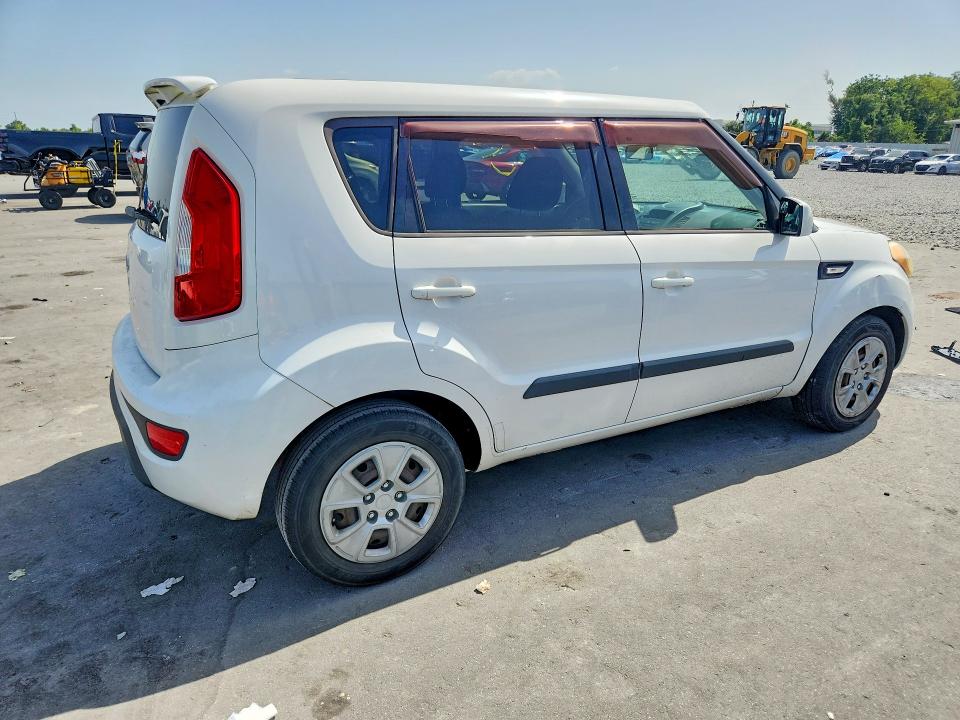 2012 Kia Soul VIN KNDJT2A54C7442342 COPART salvage auction — FRONT END, Fl - Cert Of Title Slvg Rebuildable, sold $325 on 2026-07-20 (photo 3)