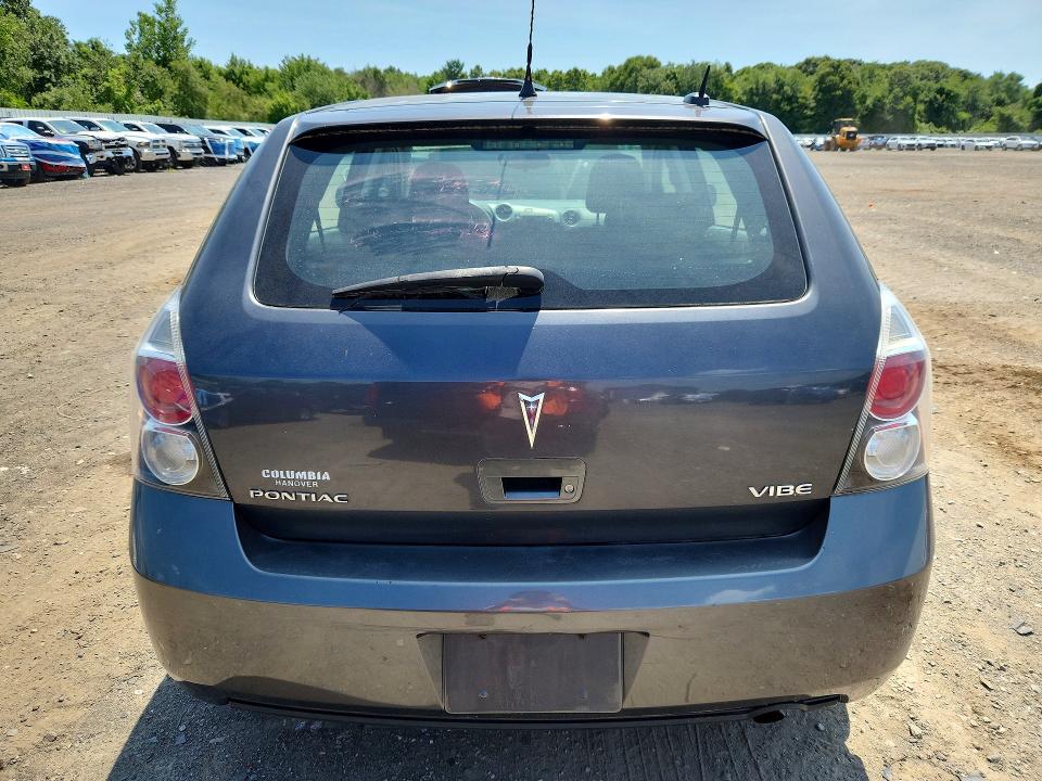 2010 Pontiac Vibe VIN 5Y2SP6E80AZ413457 COPART salvage auction — FRONT END, MA - CERT OF TITLE-RECONSTRCTD COLL, sold $475 on 2026-07-29 (photo 6)
