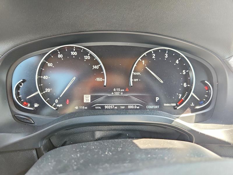 2020 BMW X3 VIN 5UXTY3C0XL9C28981 COPART salvage auction — FRONT END, Tx - Salvage Vehicle Title, sold $6,900 on 2026-07-13 (photo 9)