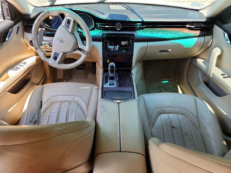 2014 Maserati Quattroporte VIN ZAM56RRA8E1076454 COPART salvage auction — FRONT END, Ma - Cert Of Title-Reconstrctd Coll, sold $475 on 2026-07-30 (photo 8)
