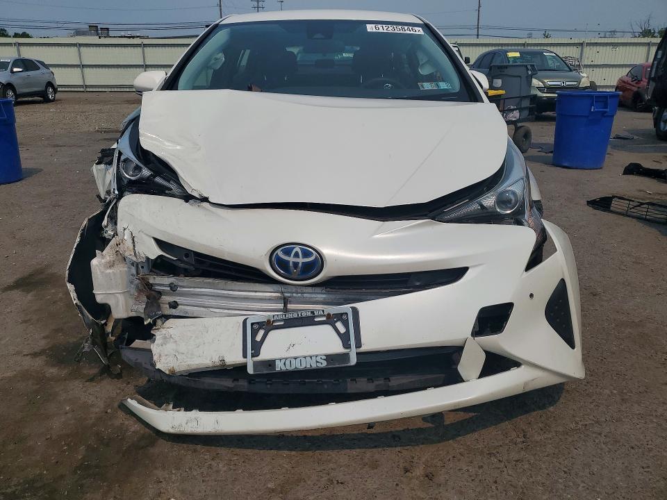 2018 Toyota Prius VIN JTDKBRFU6J3076453 COPART salvage auction — FRONT END, Pa - Certificate Of Salvage, sold $175 on 2026-07-24 (photo 5)