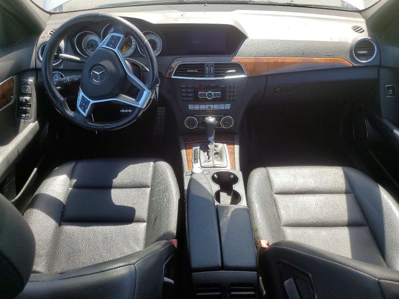 2012 Mercedes-benz C-klasse VIN WDDGF4HB9CR206062 COPART salvage auction — MECHANICAL, MT - DIS/DLR/EXP ONLY CLEAN TITLE, sold $575 on 2026-07-27 (photo 8)