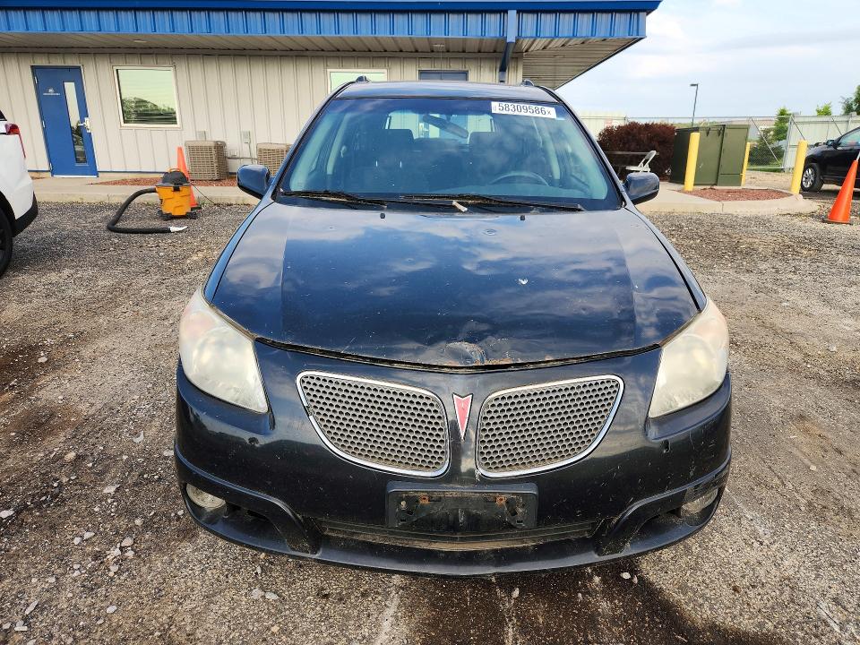 2008 Pontiac Vibe VIN 5Y2SL65818Z413148 COPART salvage auction — HAIL, WI - CERTIFICATE OF TITLE, sold $500 on 2026-07-28 (photo 5)