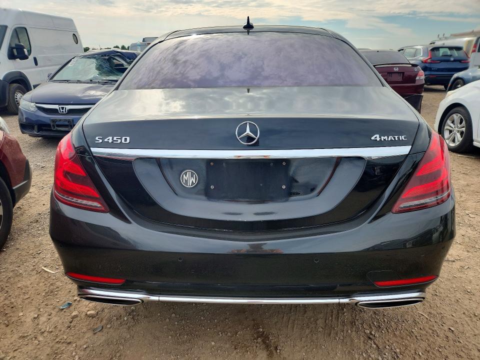 2018 Mercedes-benz S-klasse VIN WDDUG6EB8JA350987 COPART salvage auction — MINOR DENT/SCRATCHES, Il - Certificate Of Title (P), sold $13,900 on 2026-08-06 (photo 6)
