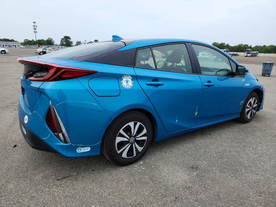 2017 Toyota Prius VIN JTDKARFP0H3041639 COPART salvage auction — FRONT END, NY - MV-907A SALVAGE CERTIFICATE, sold $4,750 on 2026-07-27 (photo 3)