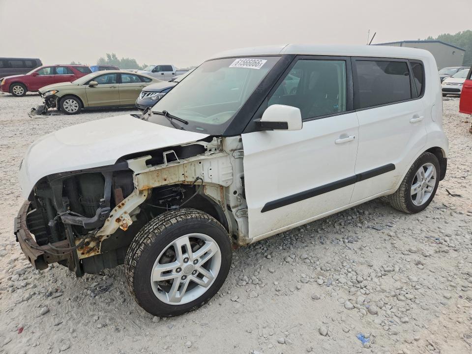 2011 Kia Soul VIN KNDJT2A26B7272831 COPART salvage auction — FRONT END, Mi - Certificate Of Title, sold $250 on 2026-07-30 (photo 1)